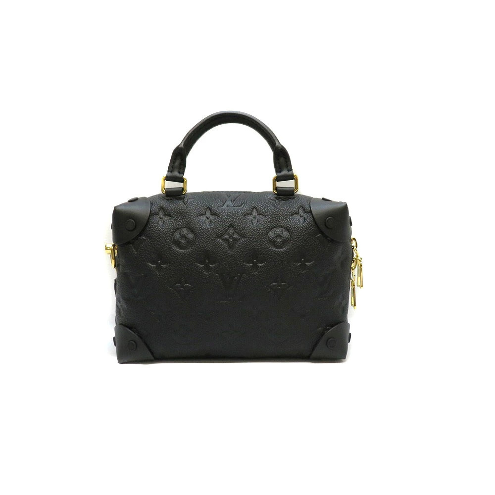 Louis Vuitton Empreinte Souple Black Noir Malle Handbag Bag Shoulder